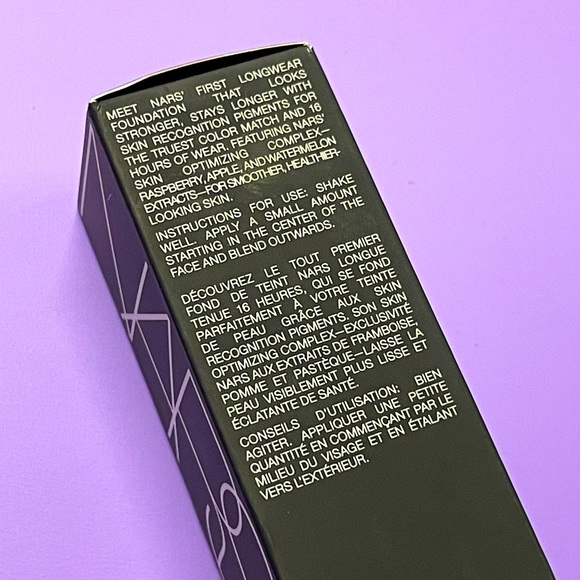 Nars natural radiant, long wear foundation in the color Marquises, medium/dark - Picture 4 of 4